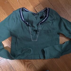 BDG Urban Outfitters Seamless Going For Gold Womens Knit Top